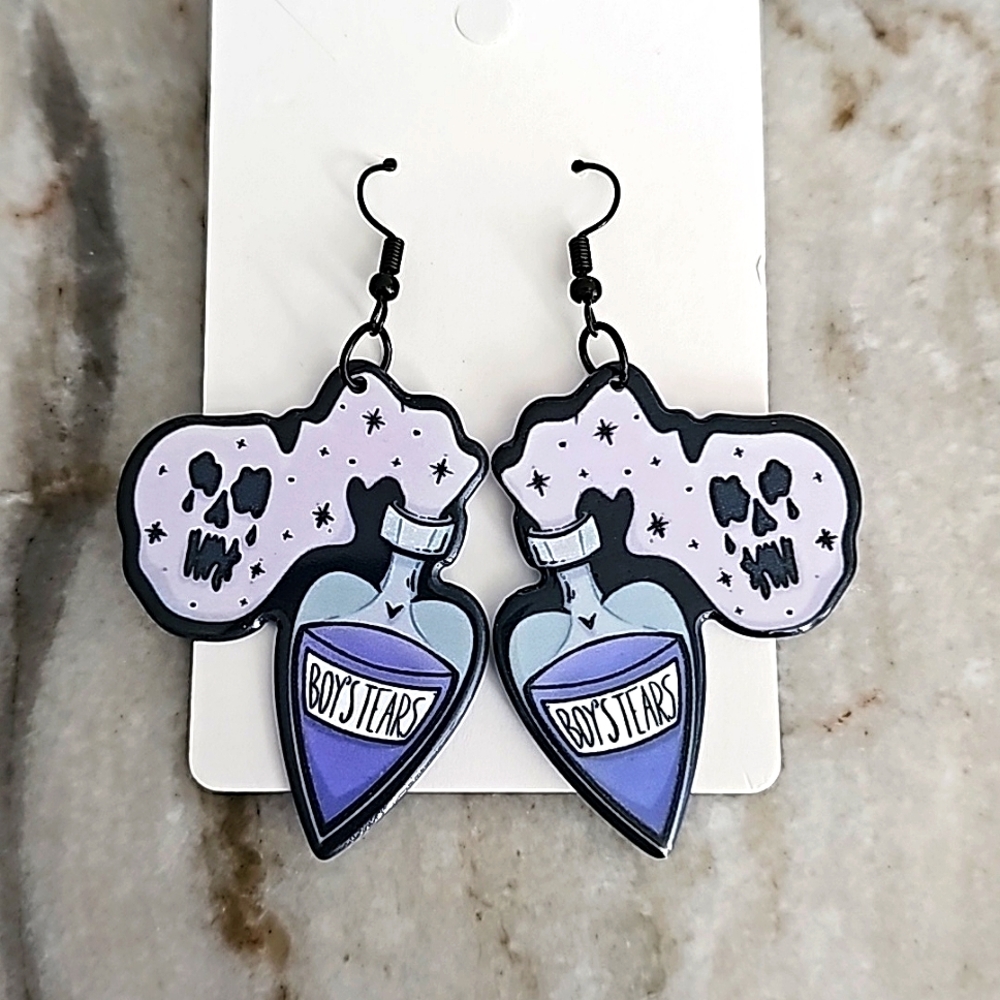 Bottled Boy's Tears Earrings